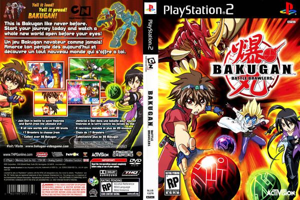 Jogo bakugan battle brawlers ps2